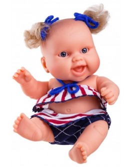 Кукла-пупс Paola Reina Люси в полосатой кофточке 22 см (01301) - kklab 01301