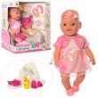 Кукла Baby Born в розовом платьице и бантиком на голове (8192) - mpl 8192