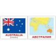 Картки Домана міні Країни, прапори та столиці англо-російські Вундеркінд з пелюшок