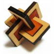 3D-головоломка деревянная Два в одном - kgol 0303