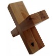 Головоломка деревянная Крест-вертушка КрутьВерть - KV 42015