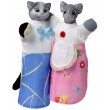 Ляльки-рукавички Кіт та Мишка