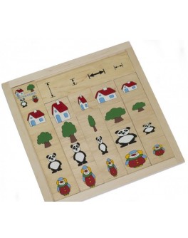 Деревянная игра Классификация. Сравни и подбери Lam Toys - lam 1317