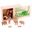 Объемные фигуры из дерева Играем в зоопарк Lam Toys - lam 5000