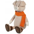 Мягкая игрушка Свин Барри в шарфике, 20 см - SGR MT-MRT031811-20