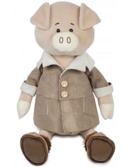 Мягкая игрушка Свин Дюк в дубленке, 20 см - SGR MT-MRT031810-20