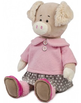 Мягкая игрушка Свинка Софа в платье, 33 см - SGR MT-MRT031814-33S