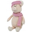 Мягкая игрушка Свинка Аша с шарфом и шапкой, 22 см - SGR MT-MRT031804-22