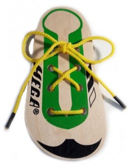 Деревянная шнуровка Ботинок зеленый Hega - hega 086