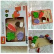 Дерев'яна іграшка Viga Toys Набір юного кухаря Овочі на липучках (50979) - afk 50979