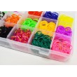 Набор резинок для плетения браслетов 1500 шт. 15 цветов - IQ 1500