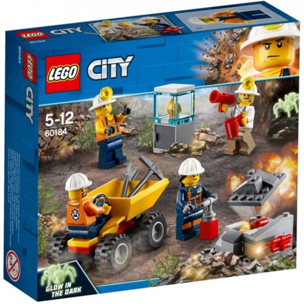 Конструктор LEGO City Команда горняков (60184) - bvl 60184