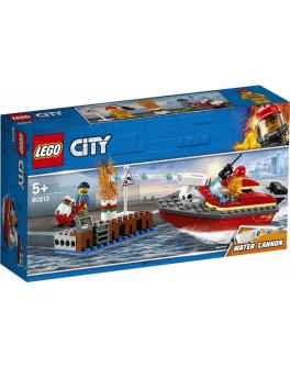 Конструктор LEGO City Пожар на причале (60213) - bvl 60213