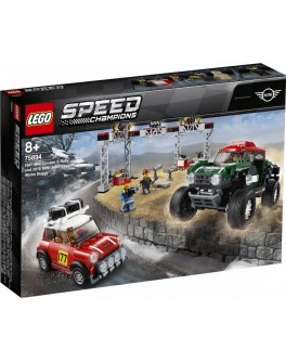 Конструктор LEGO Speed Champions Автомобили 1967 Mini Cooper S Rally та 2018 MINI John Cooper Багги (75894) - bvl 75894