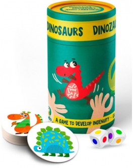 Настольная игра на скорость реакции Dodo Динозаври
