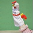 Кукла-рукавичка Петух - alb В191