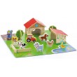 Іграшка дерев'яна Viga Toys Ферма, 30 елементів (50540) - afk 50540