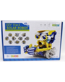 Конструктор на сонячних батареях Diy Solar Robot 11 в 1 - mpl 2045