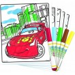 Книга-розмальовка з фломастерами Crayola Color Wonder Тачки - ves 75-0251