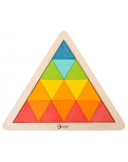 Дерев'яна іграшка Classic World Трикутна мозаїка - CW 3729