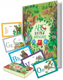 FastAR Kids - Жива книга Англійська абетка Live ABC Ants Adventures - fast Абетка англійська