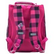 Рюкзак шкільний каркасний 1 Вересня H-11 Barbie red, 33.5х26х13.5 - poz 555156