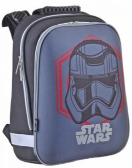 Рюкзак шкільний каркасний 1 Вересня H-12 Star Wars, 38х29х15 - poz 554597