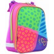 Рюкзак шкільний каркасний 1 Вересня H-12 Bright colors, 38х29х15 - poz 554581