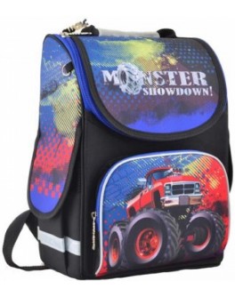 Рюкзак шкільний каркасний Smart PG-11 Monster showdown, 34х26х14 - poz 554533