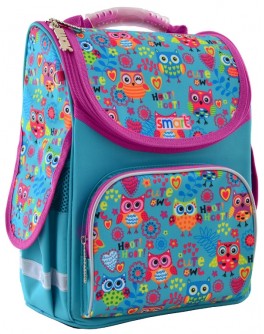 Рюкзак шкільний каркасний Smart PG-11 Funny owls - poz 555930
