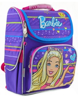 Рюкзак шкільний каркасний YES H-11 Barbie, 33.5х26х13.5 - poz 555154