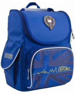 Рюкзак шкільний каркасний YES H-11 Oxford blue, 34х26х14 - poz 553292