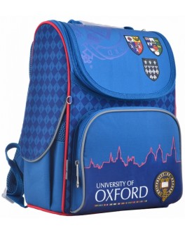 Рюкзак шкільний каркасний YES H-11 Oxford синій, 33.5х26х13.5 - poz 555128