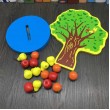 Дерев'яна гра на магніті Дерево з фруктами С 39408 - mlt C39408