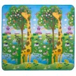 Дитячий двосторонній килимок Limpopo Велика жирафа та Барвиста абетка, 200х180 см - SGR LP012-200