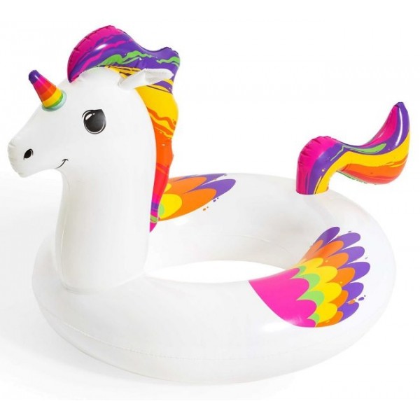 Надувний круг для плавання Bestway Єдиноріг Fantasy Unicorn 119x91 см