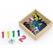Набір магнітних цифр Viga Toys, 37 шт. (50325)