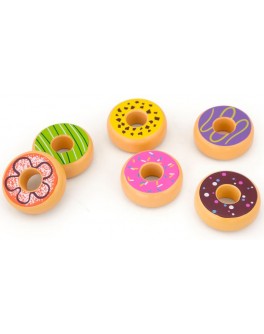 Іграшкові дерев'яні продукти Viga Toys Пончики (51604)