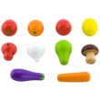 Іграшкові дерев'яні продукти Viga Toys Овочі та фрукти (50734)