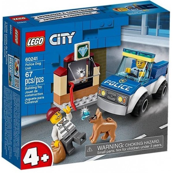Конструктор LEGO City Поліцейський загін з собакою (60241)
