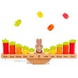 Дерев'яна іграшка Монтессорі ваги-балансир Заєць з морквинами (2714)