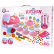 Дитяча кухня з набором посуду Technok Toys 66 предметів (7280)