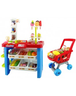 Игровой набор Магазин с продуктами и тележкой (668-22) - mpl 668-22