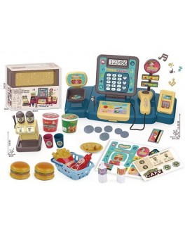 Касовий апарат, калькулятор, звук, кошик з продуктами, кавовий апарат (71022-55)