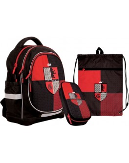 Шкільний набір Wonder Kite Harry Potter рюкзак, пенал, сумка для взуття SET_HP21-724S