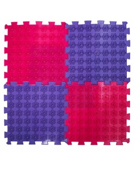 Акупунктурний масажний килимок Лотос 4 елементи
