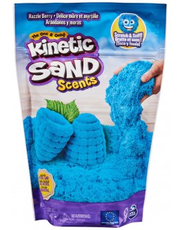 Набір піску для дитячої творчості з ароматом Kinetic Sand Блакитна малина (71473R)