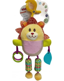 Брязкальце Їжачок Bimbo мелодія вітру прорізувач, елементи, що шаршать (C 51203) Брязкальце Їжачок Bimbo мелодія вітру прорізувач, елементи, що шаршать (C 51203)