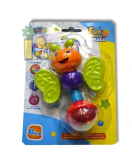 Погремушка прорезыватель Стрекоза, Limo Toy - mpl 7468