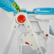 Дитячий стільчик для годування JOY Жираф, колір блакитний, м'який PVC (К-61735)